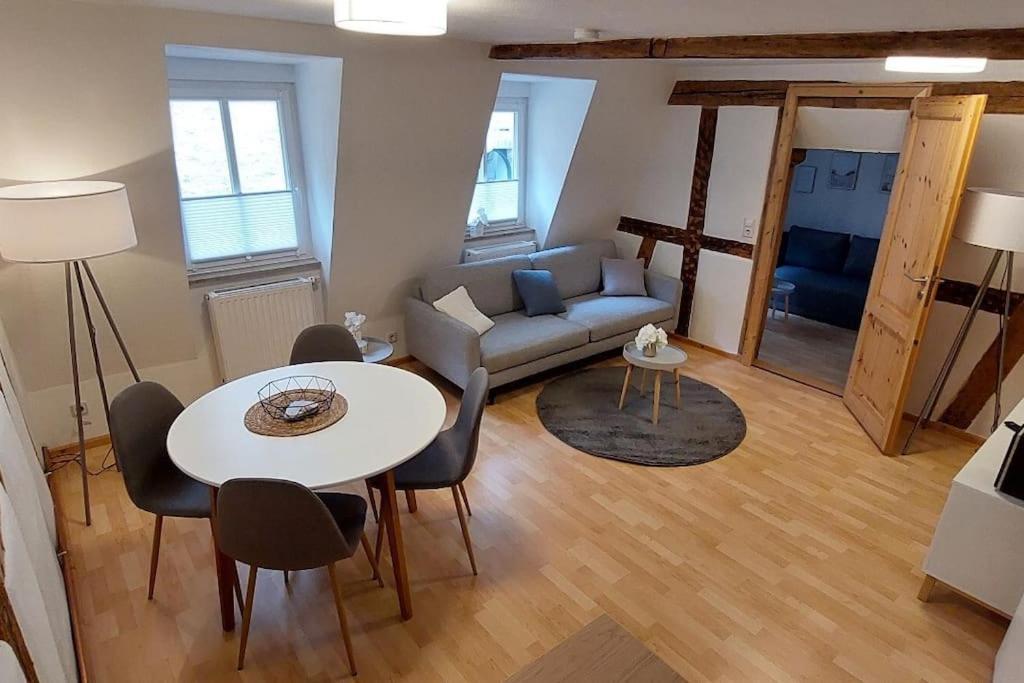 Zentrale Altbauwohnung Mit Flair Schwäbisch Hall Exterior foto