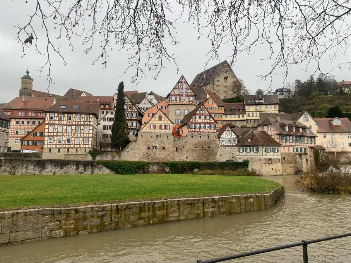 Zentrale Altbauwohnung Mit Flair Schwäbisch Hall Exterior foto