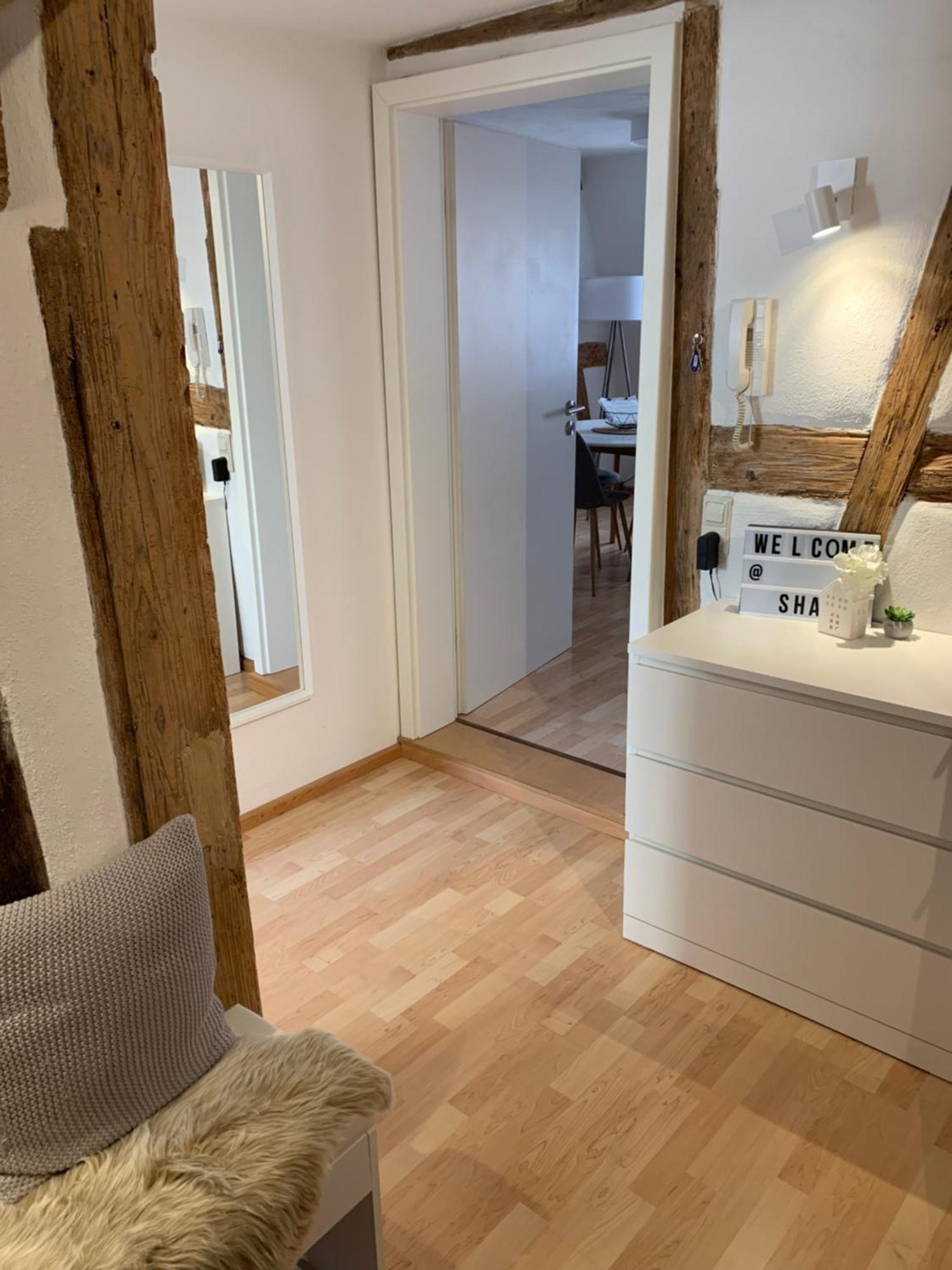 Zentrale Altbauwohnung Mit Flair Schwäbisch Hall Exterior foto